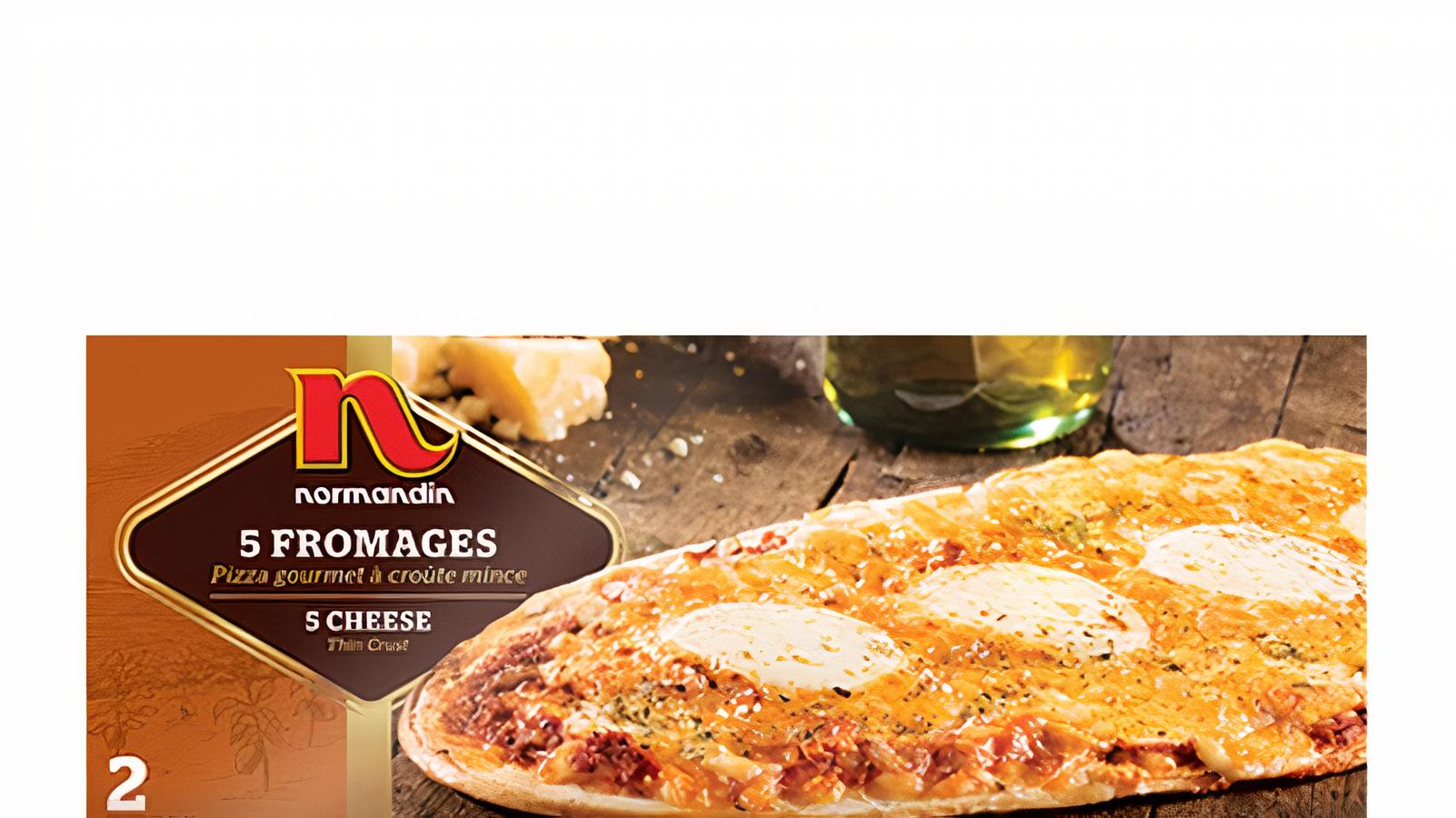 Pizza 5 fromages (2) (congelée) / 5 cheese pizza (frozen)