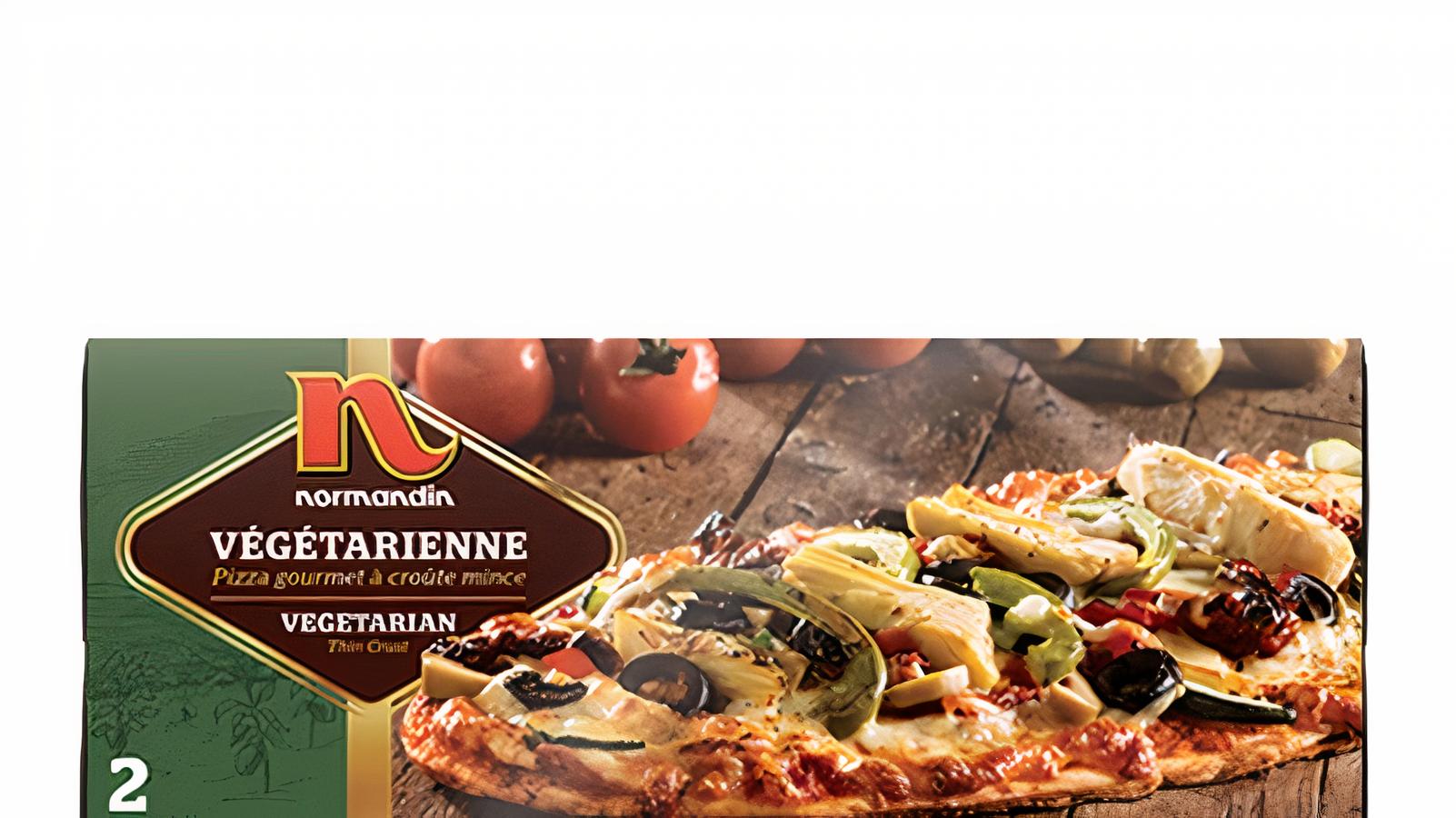 Pizza végétarienne (2) (congelée) / Vegetarian Pizza (2) (frozen)