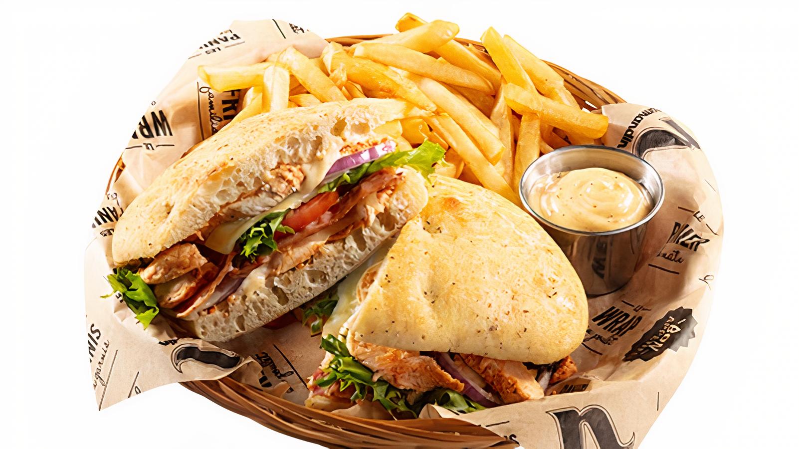 Sandwich artisan poulet club / Artisan Chicken Club Sandwich