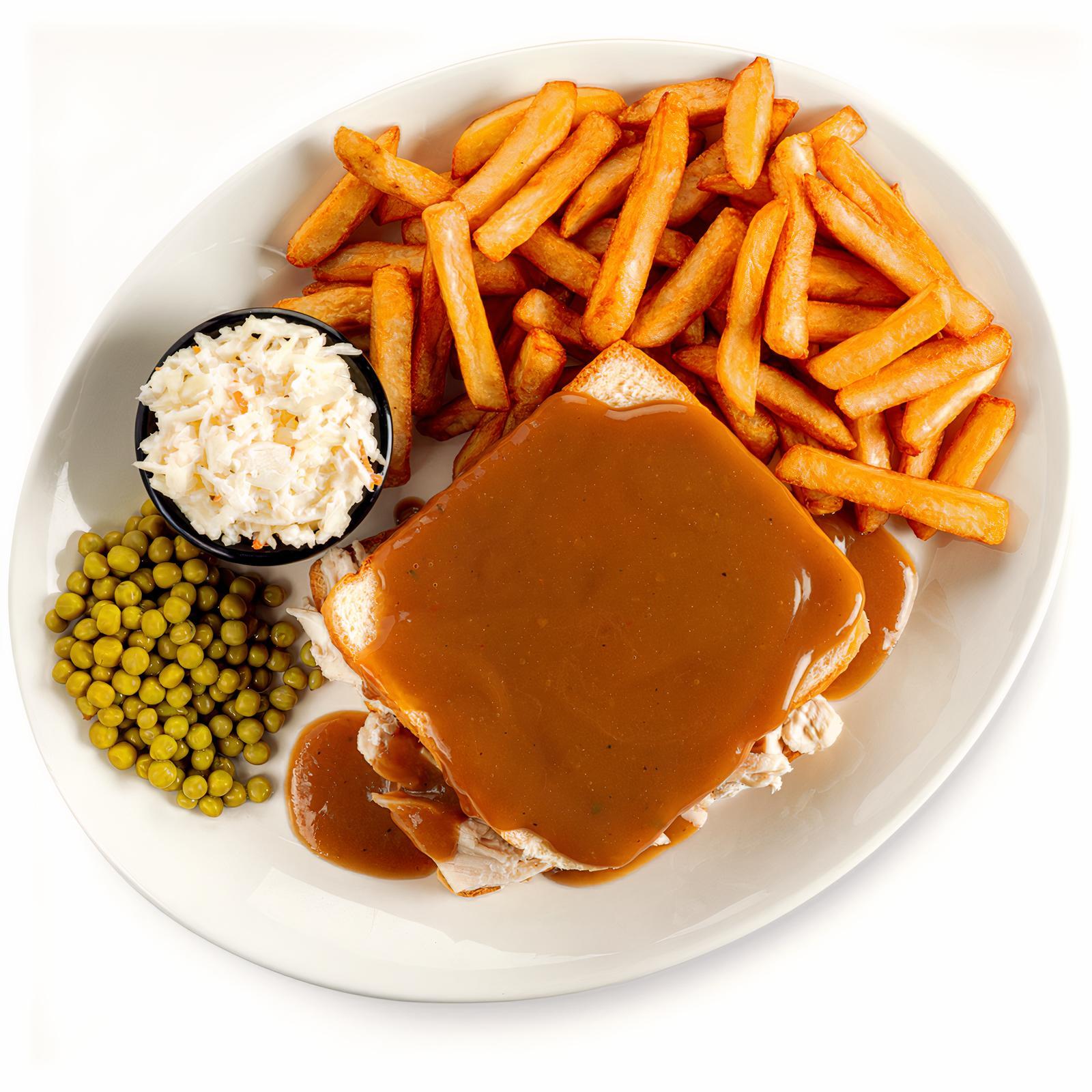 Sandwich au poulet chaud / Hot Chicken Sandwich