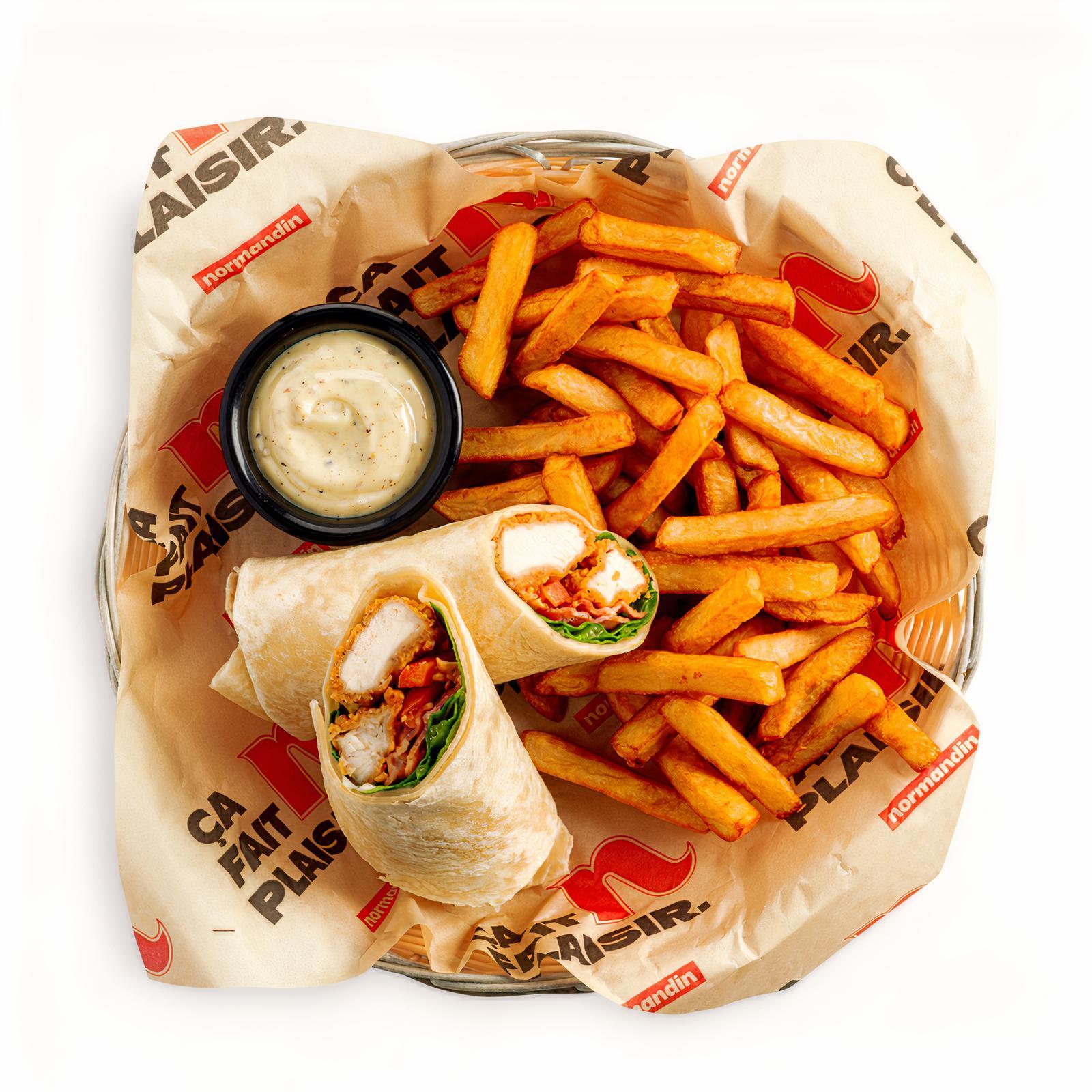 Wrap au Poulet / Chicken Wrap