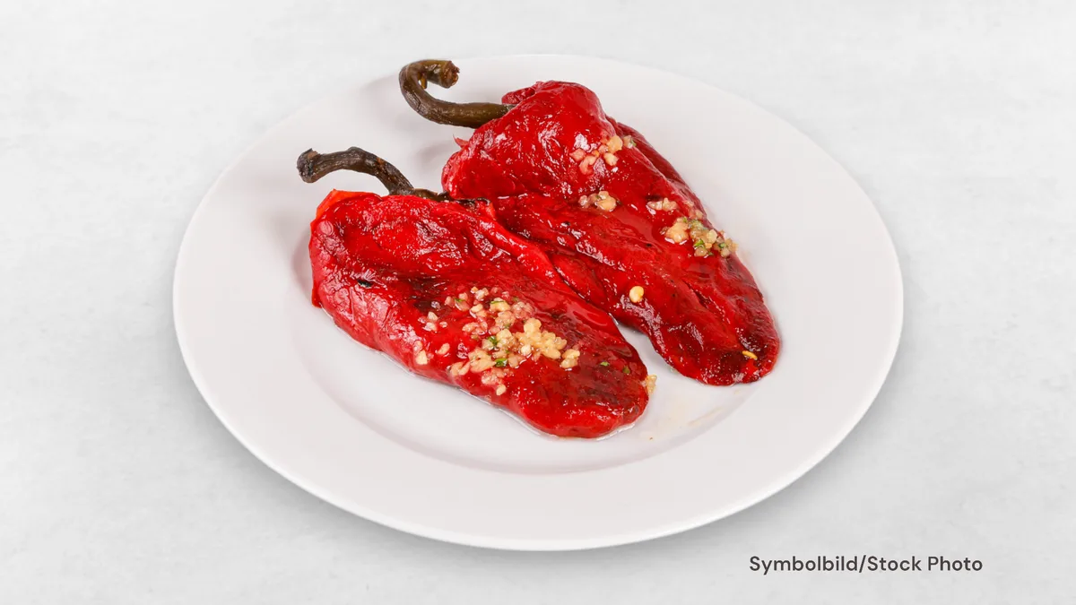 Gebratene Paprika