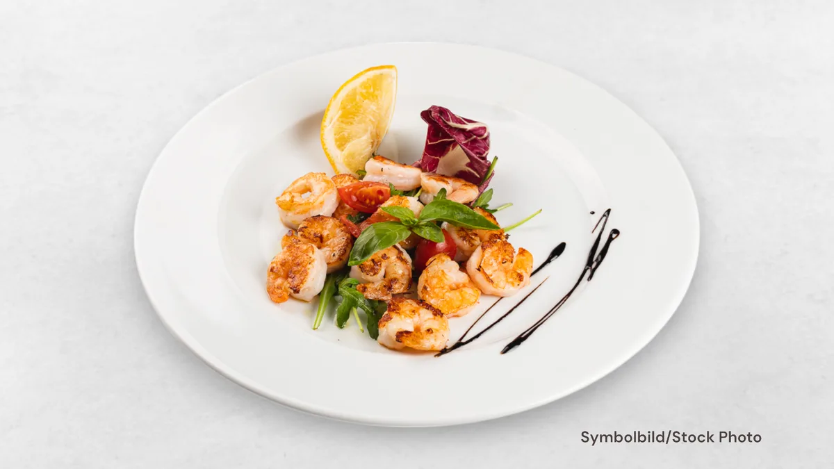 Gegrillte Garnelen