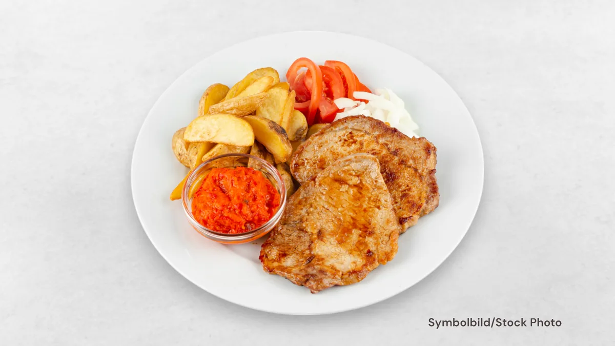 Gegrilltes Schweinskarree