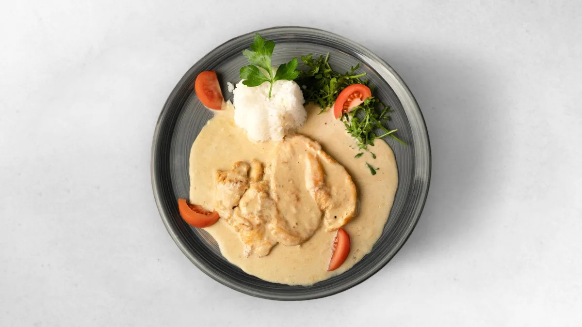 Hühner Champignon Schnitzel