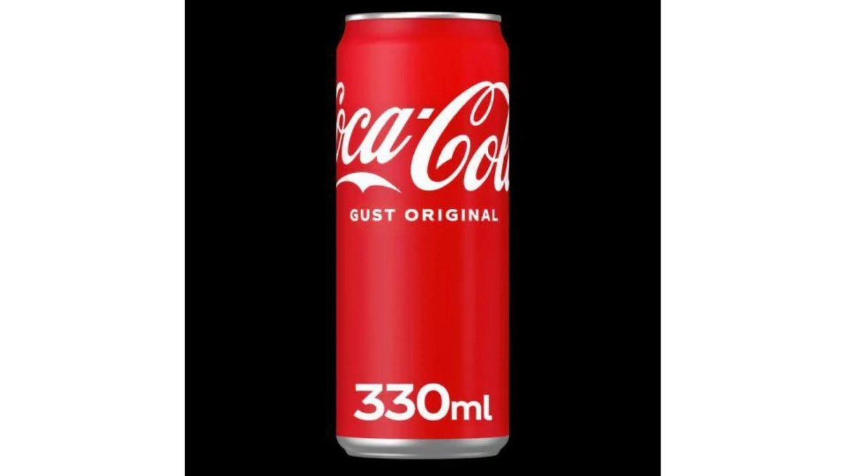 Coca-Cola doza 330 ml.