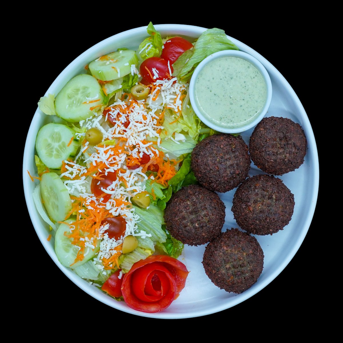 21. Falafel Salat