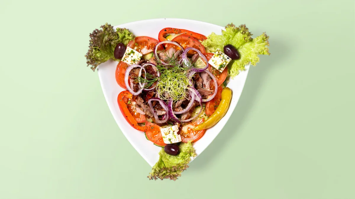 9. Gyros-Salat