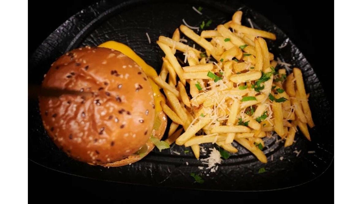 Meniu  Double Beef Burger