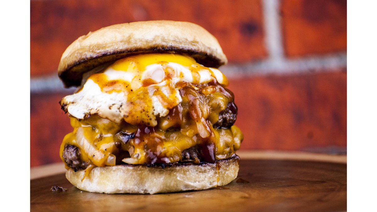 Meniu Double Egg and Bacon Burger