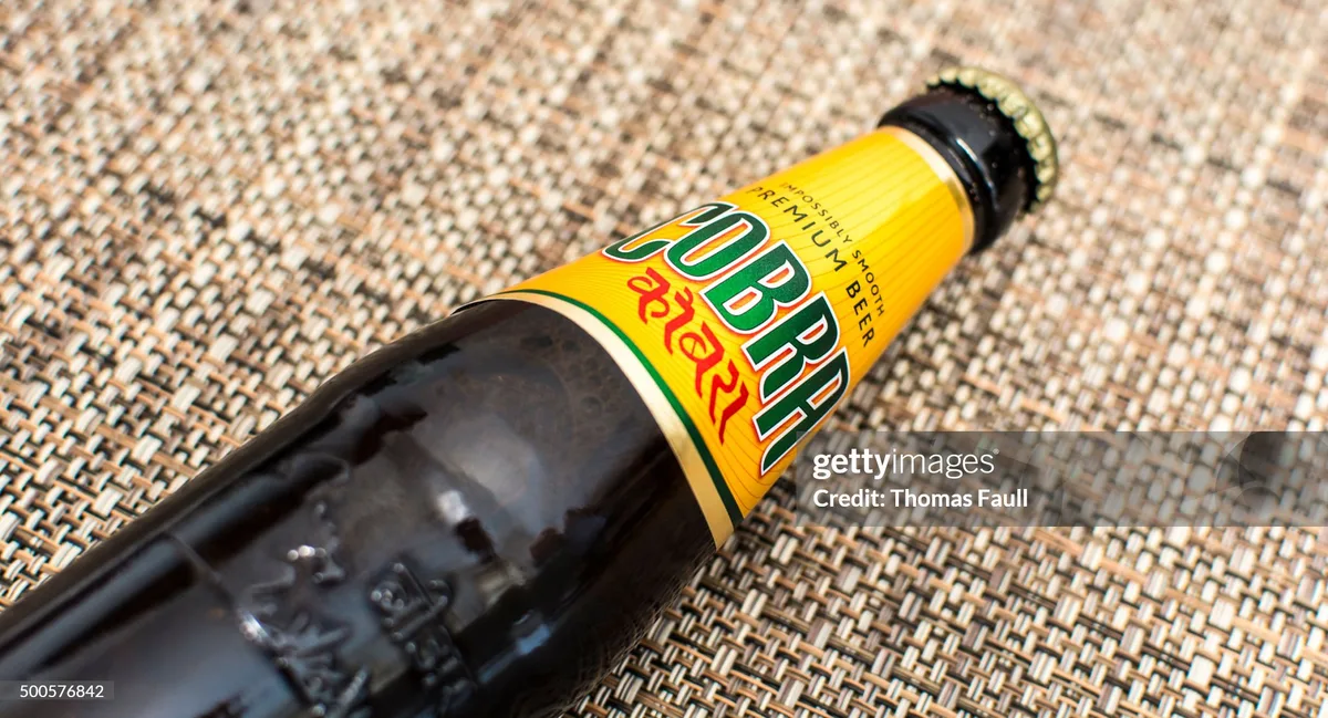 Cobra Beer indisk øl 4.5%-33Cl