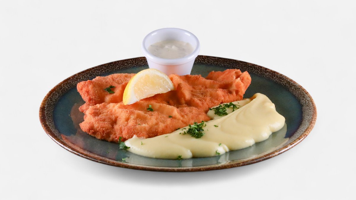 Smažený řízek-vepřová krkovička