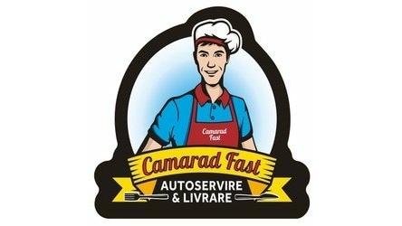 Meniu burger  -burger de vită cu cartofi wedges și sos caesar