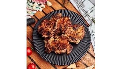 Pulpă de pui dezosată la grătar