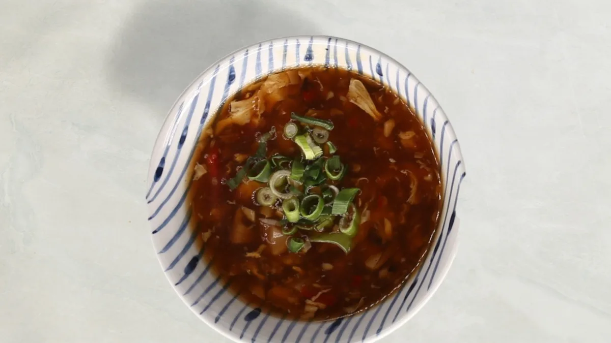 1. Pekingsuppe 🌶️