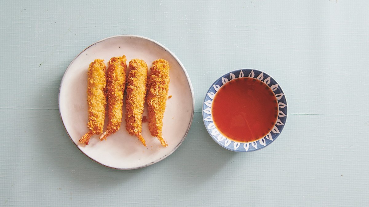 11. Tempura rejer (4 stk)