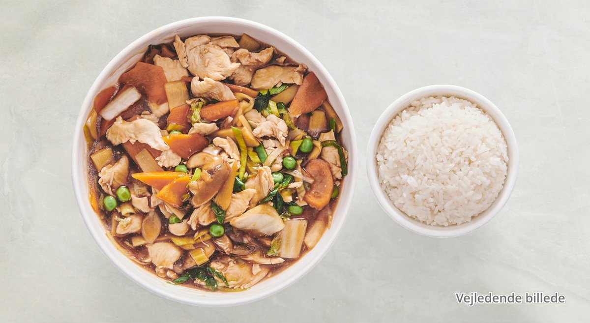 32. Svinekød Chop Suey