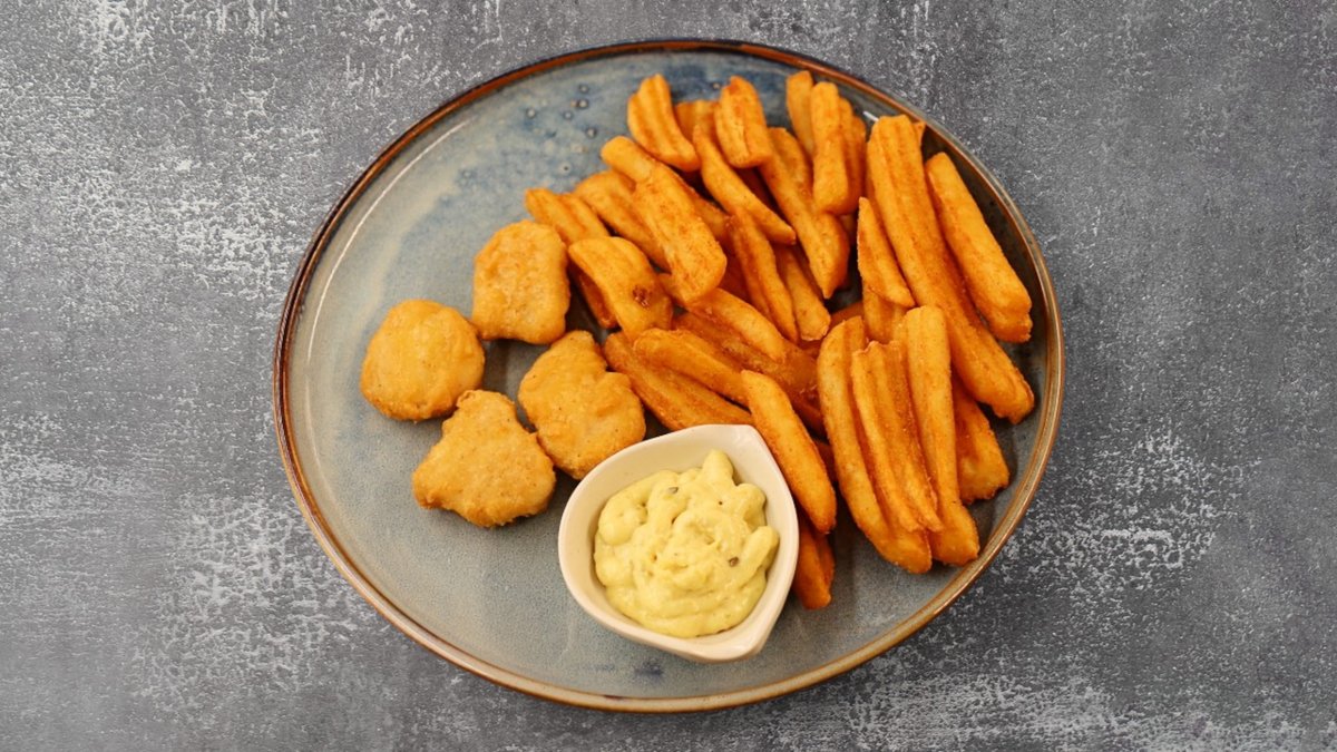 58. Børne chicken nuggets (4 stk)