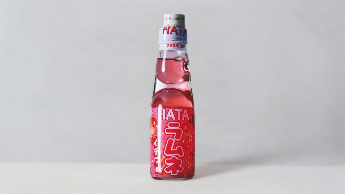 Ramune Jordbær 0,2 l