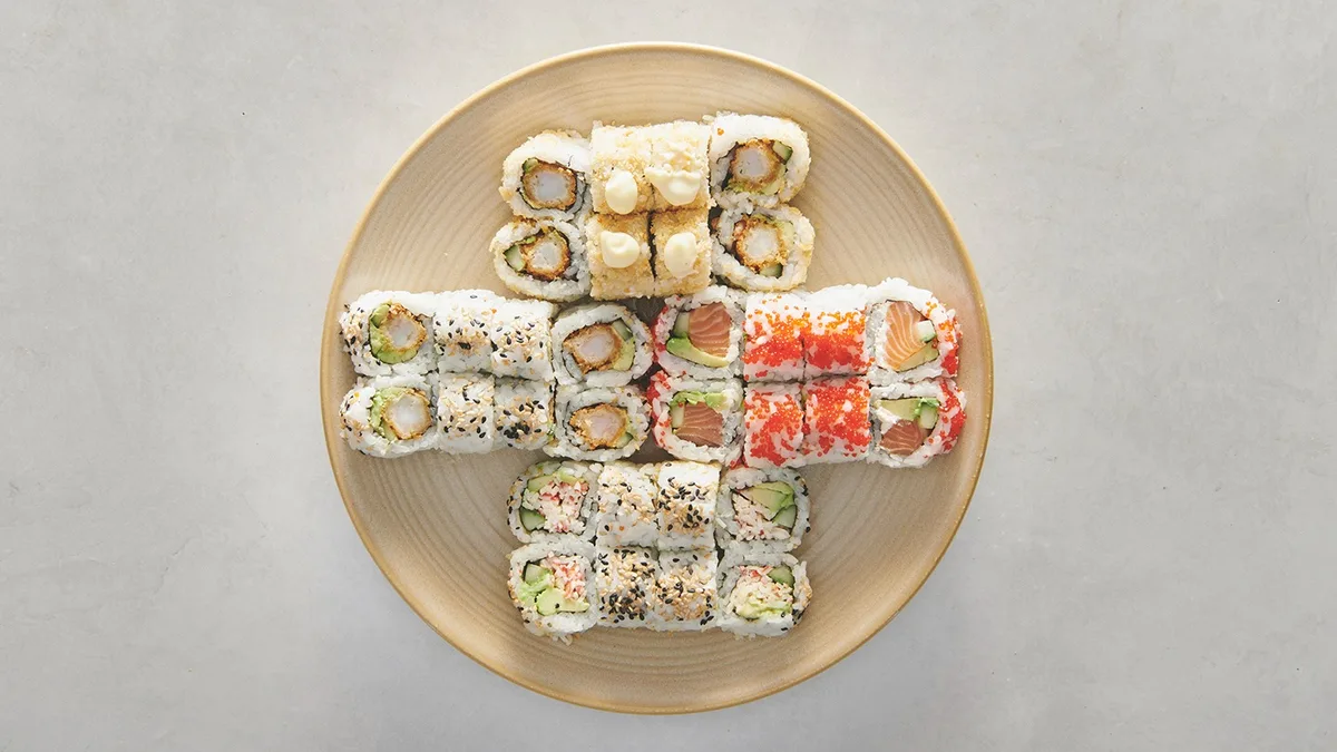Menu F (32 stk.)