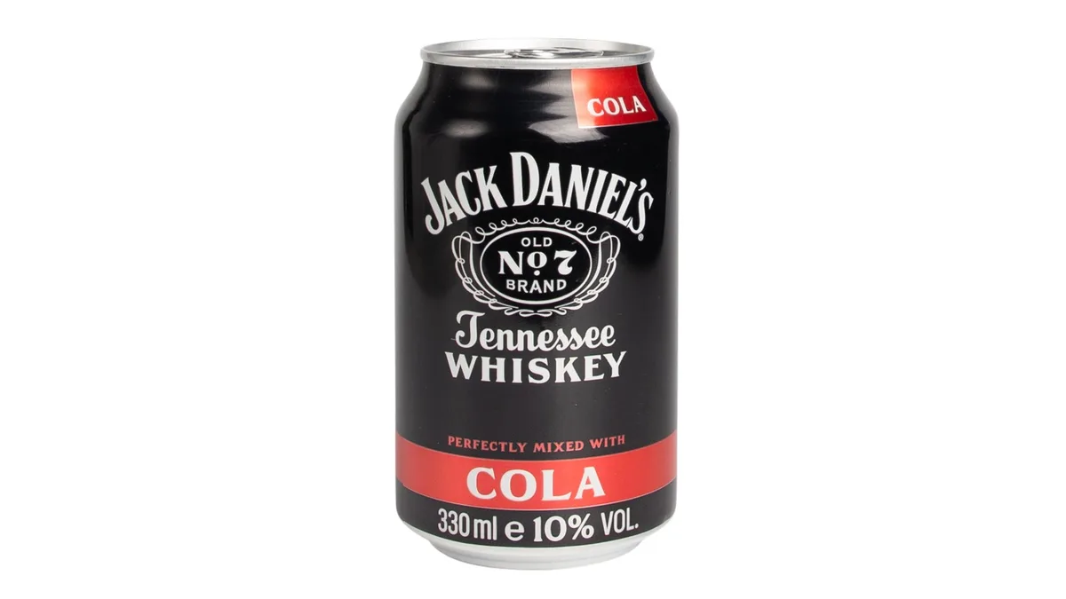 Jack Daniel's Whiskey Cola 0,33 l
