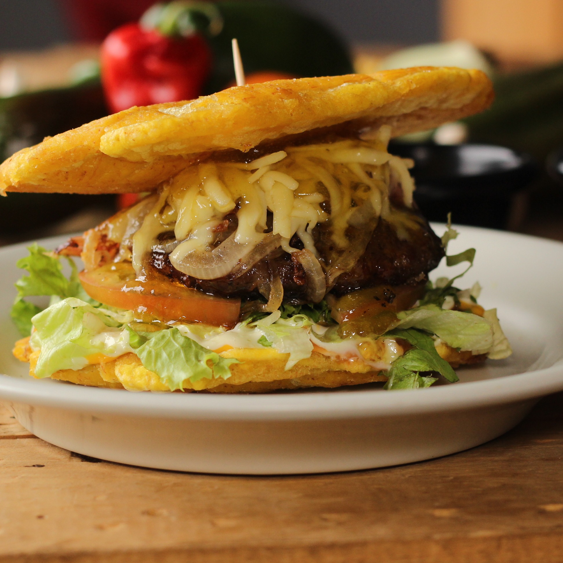 Hamburguesa Hawaiana