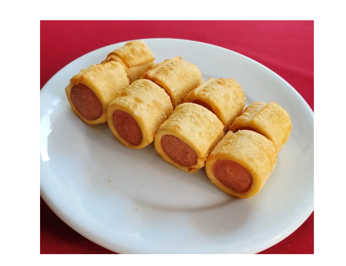 Enroladinho de salsicha