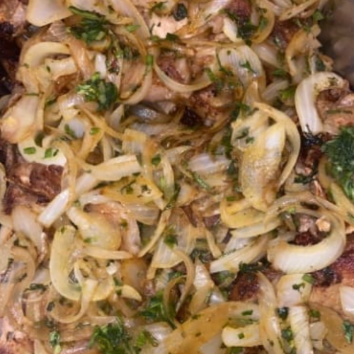 Bisteca Acebolada