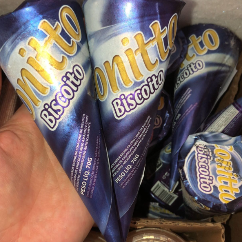 Cone de Biscoito Bariloche