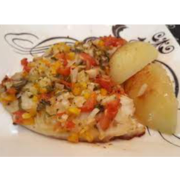 Frango Grelhado com Vinagrete
