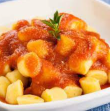 Nhoque ao Sugo C/ Frango à Parmeggiana