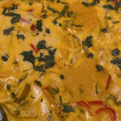 Peixe ao Molho de Leite de Coco (Porção)