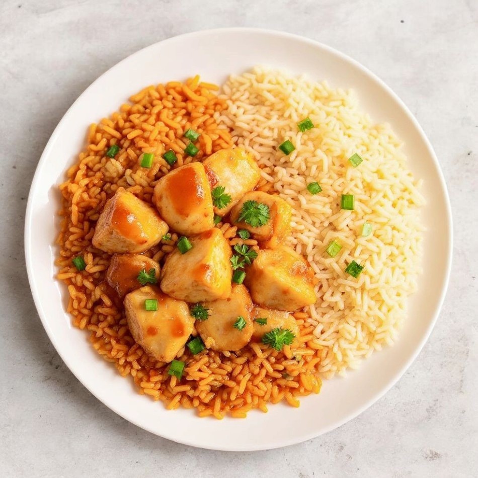 Arroz con Pollo en Salsa China (Especialidad en Arroz)
