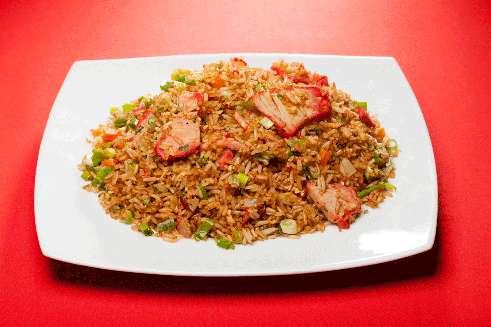 Arroz Frito con Chorizo Chino