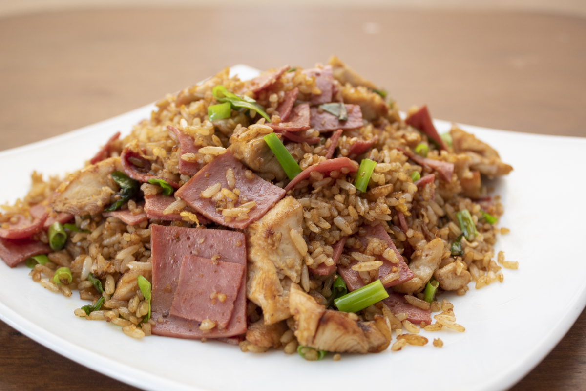 Arroz Frito con Pollo y Jamón (medio)