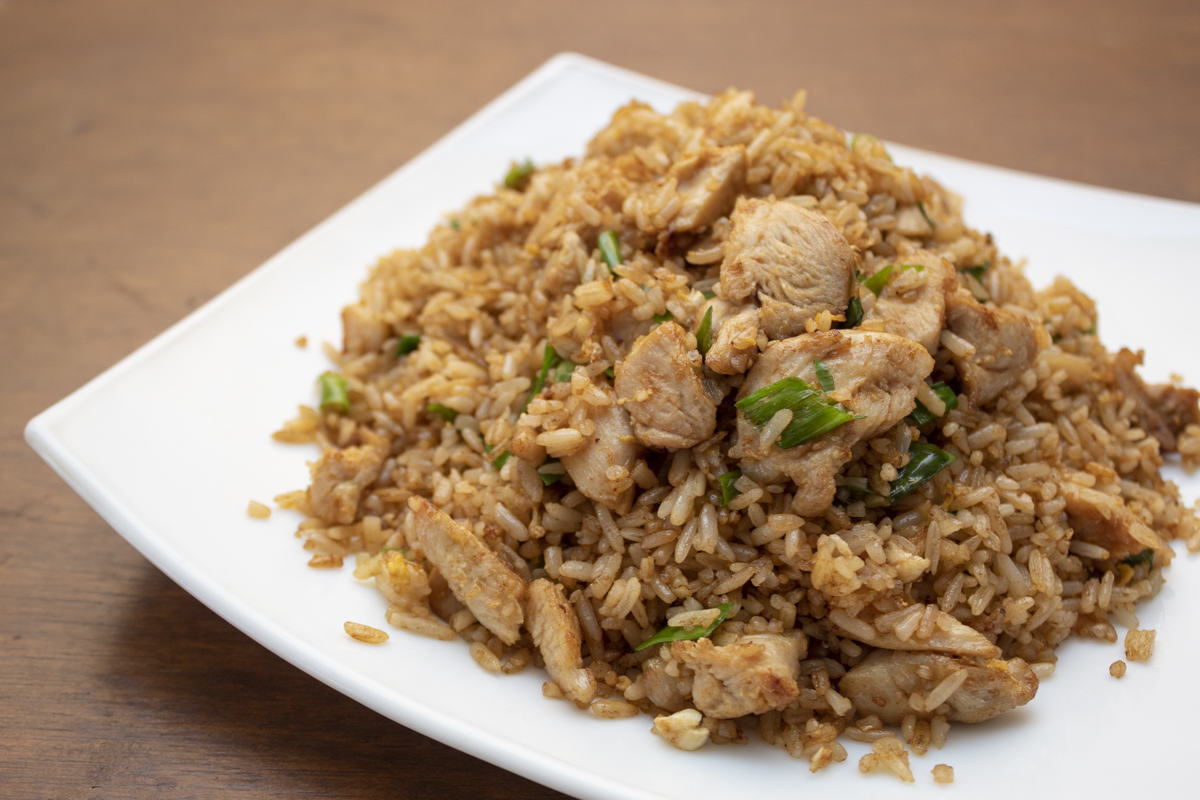 Arroz Frito con Pollo