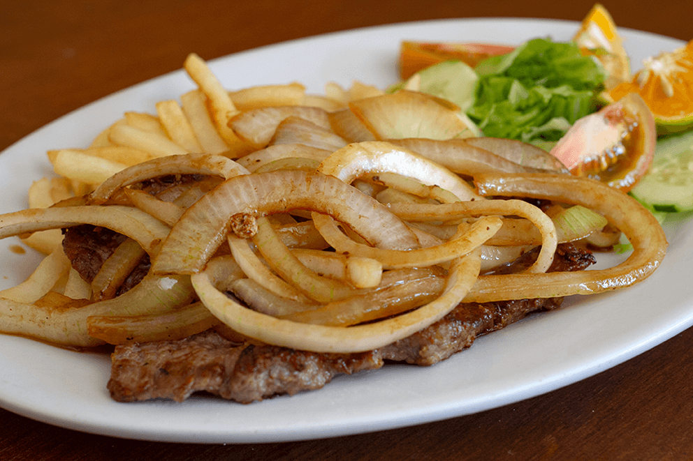 Beefsteak Encebollado