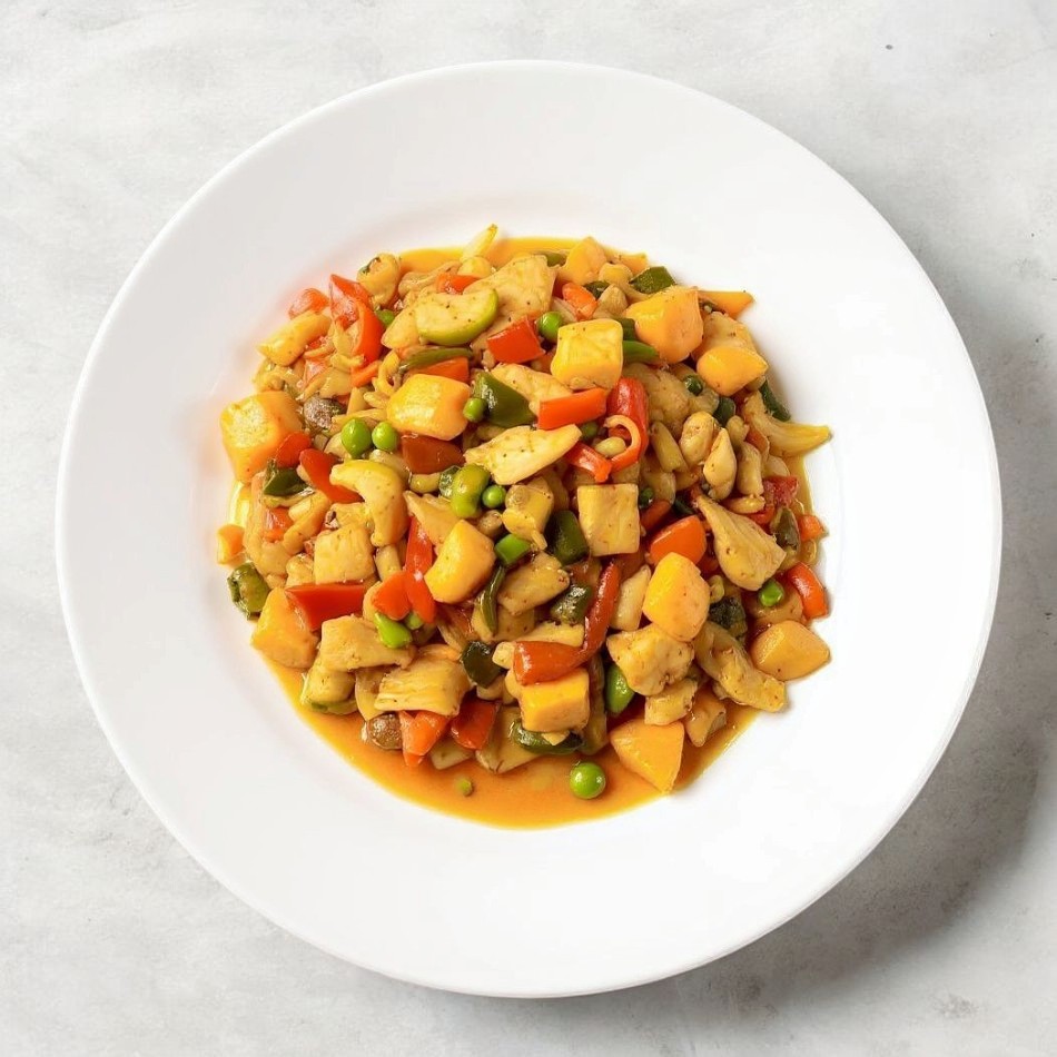 Chop Suey Salsa con Vegetales (medio)