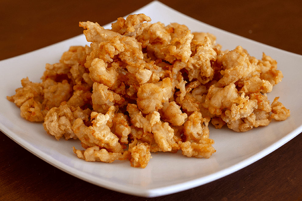 Pollo Frito en Trocitos Agridulce