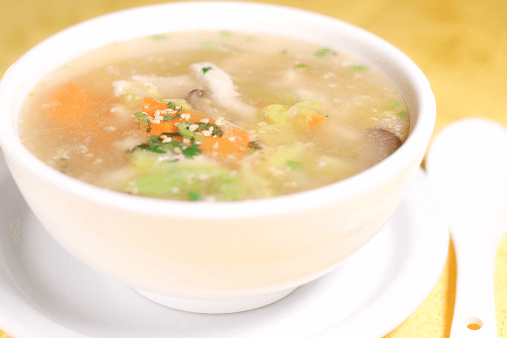 Sopa de Pollo con Verduras