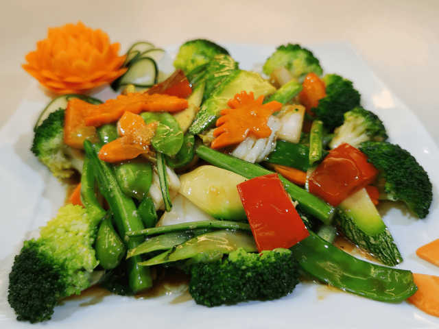 Verduras en Salsa Ostion