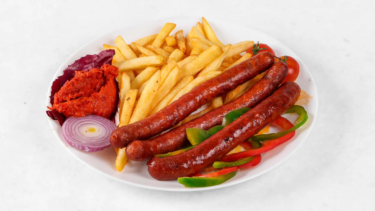Spicy sausages