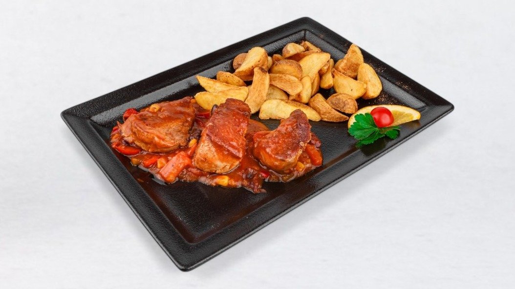 Lomo de cerdo mexicana
