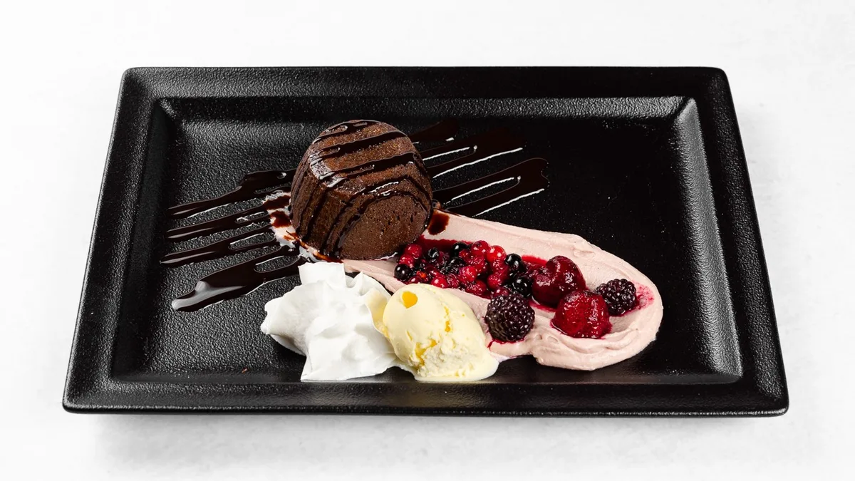 Souffle de chocolate