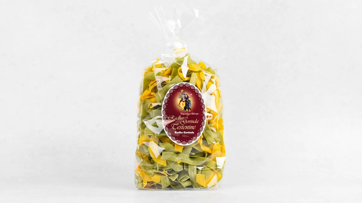 Testenine s kurkumo in špinačo (500 g)