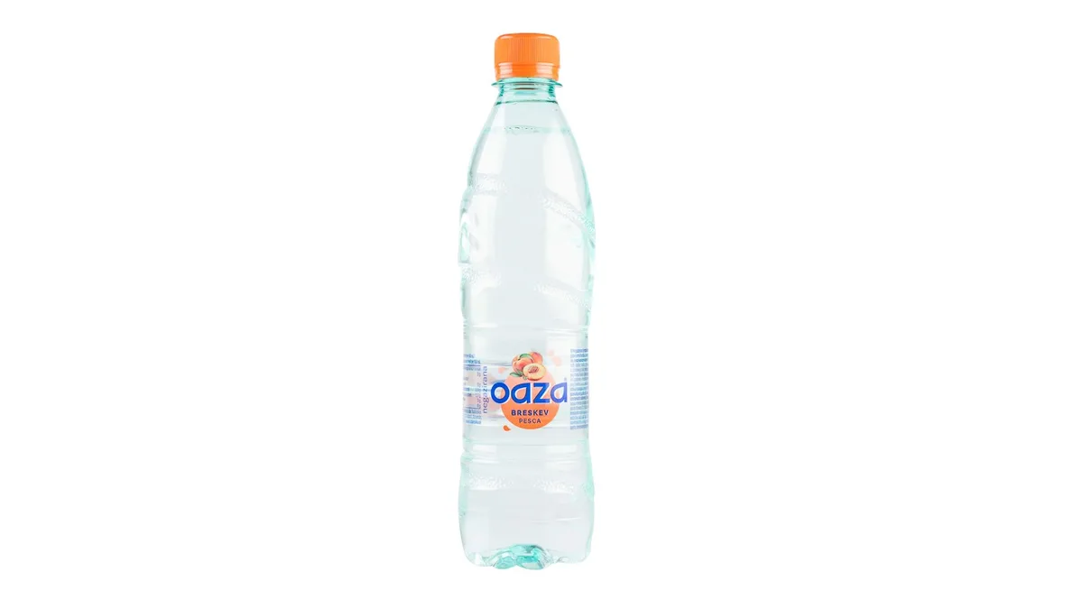 Oaza z okusom breskve 0.5 l