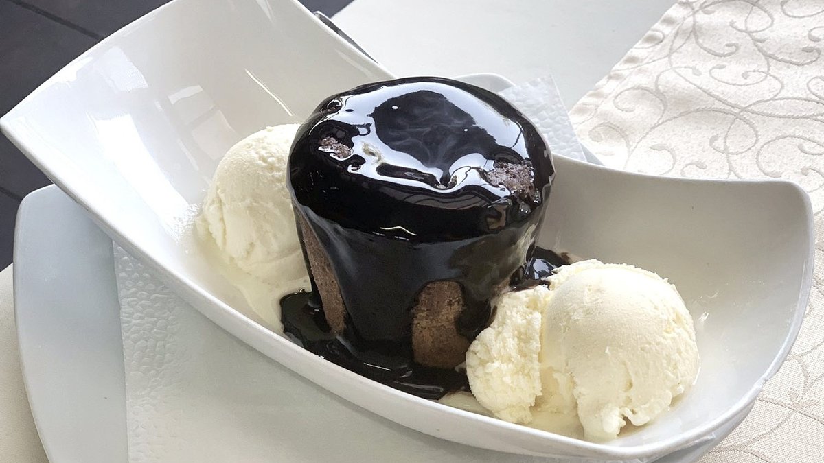 Čokoladni sufle sa sladoledom