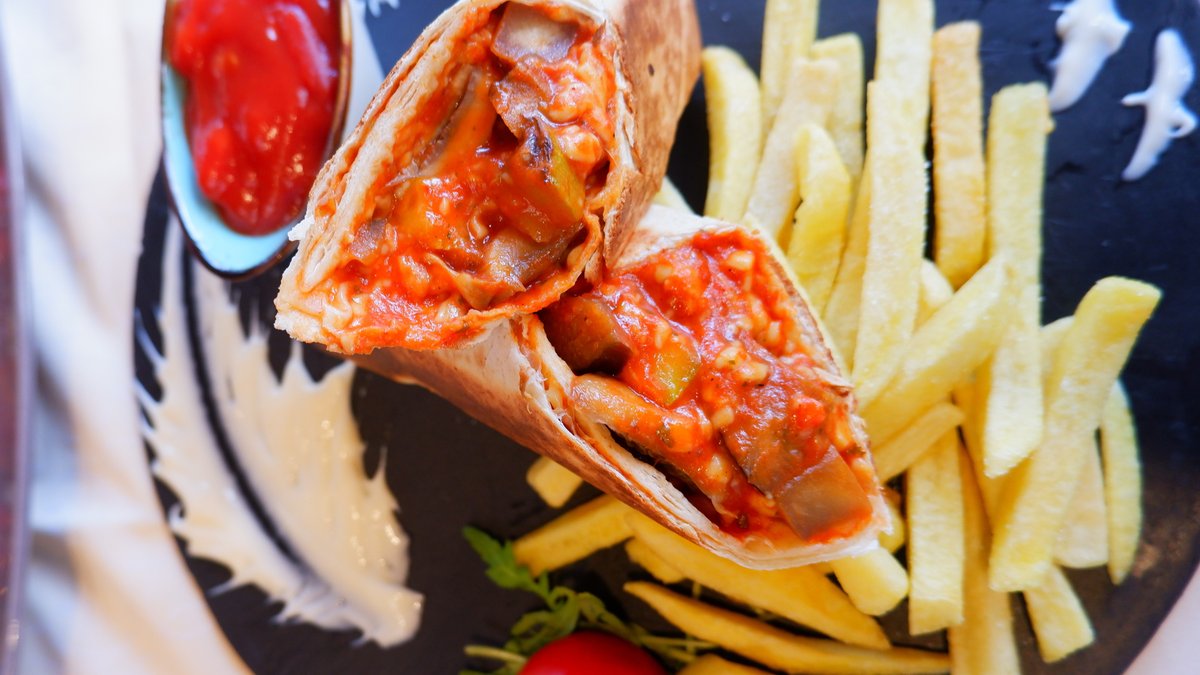Posni burito sa povrćem