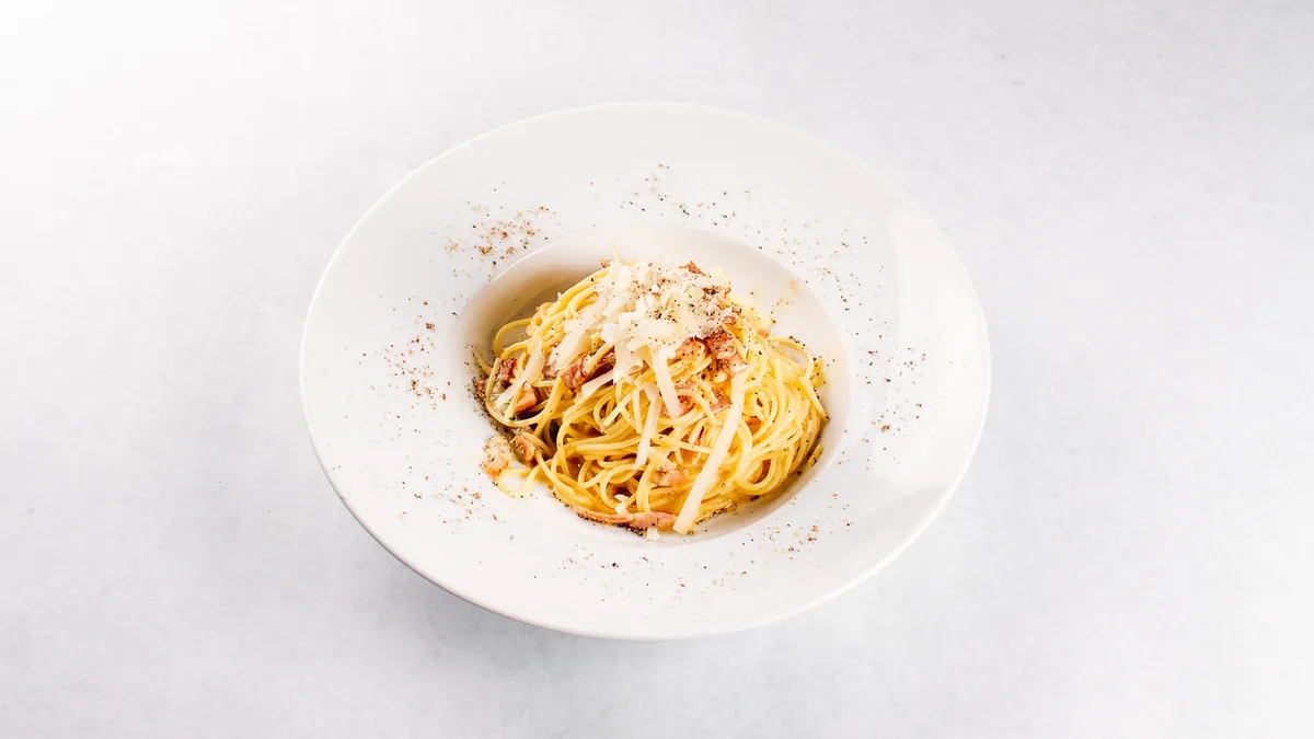 Pasta carbonara