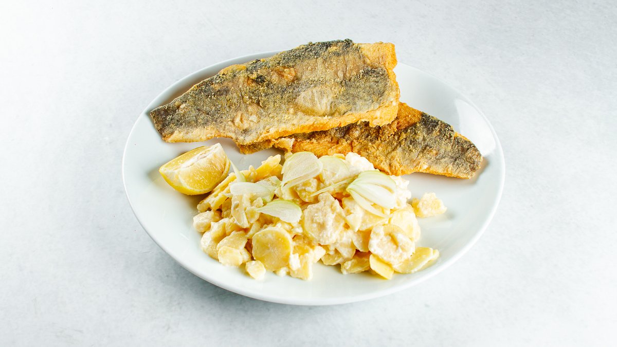 Pastrva i krumpir salata